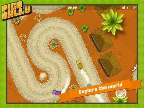 Pico Rally game screenshot
