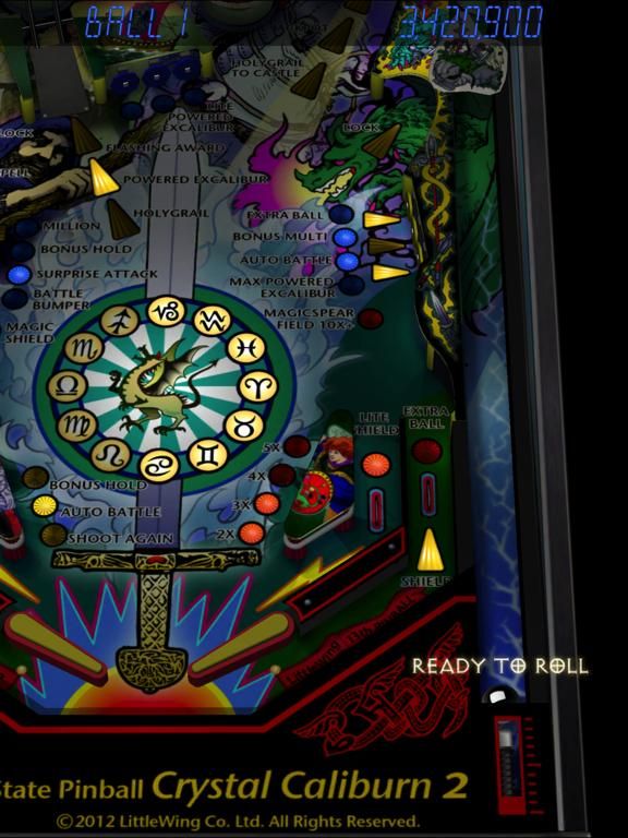 Pinball Crystal Caliburn II