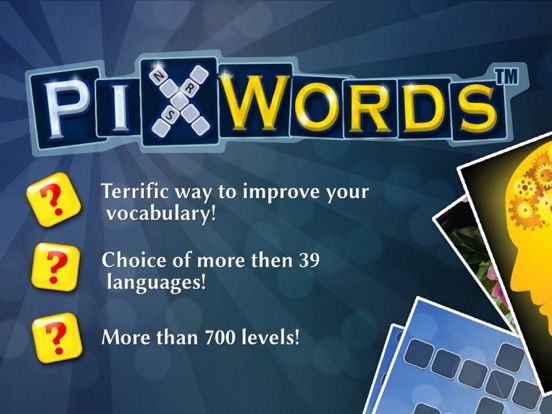 PixWords game screenshot