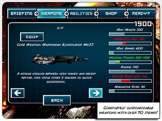 Planet Wars game screenshot