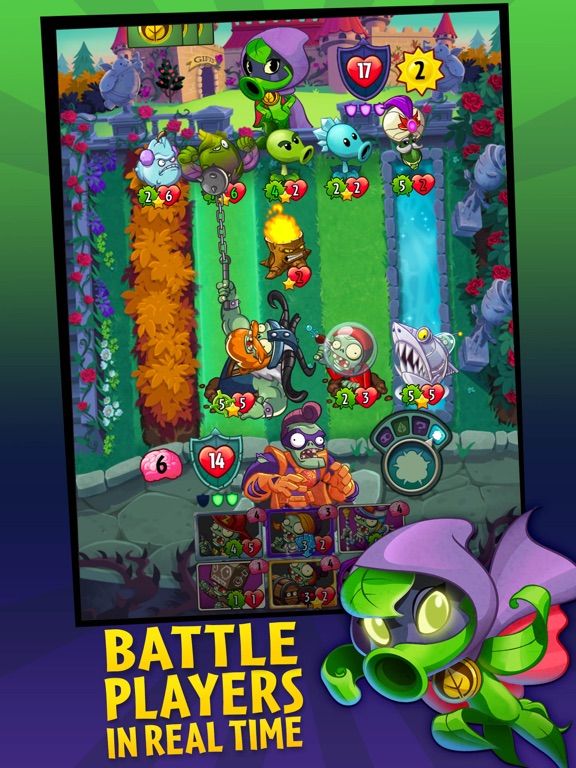 Plants vs. Zombies™ Heroes game screenshot