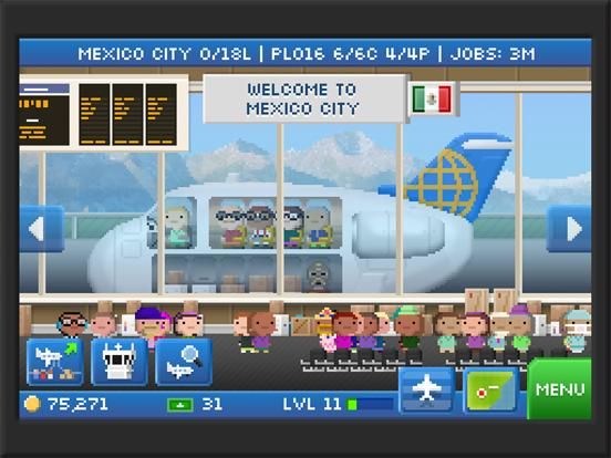Pocket Planes game screenshot