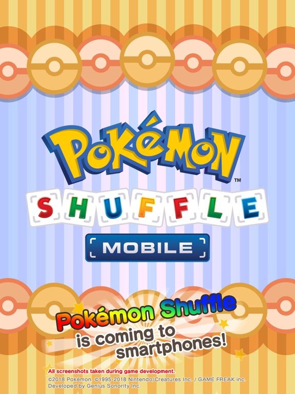Pokemon Shuffle Mobile game screenshot