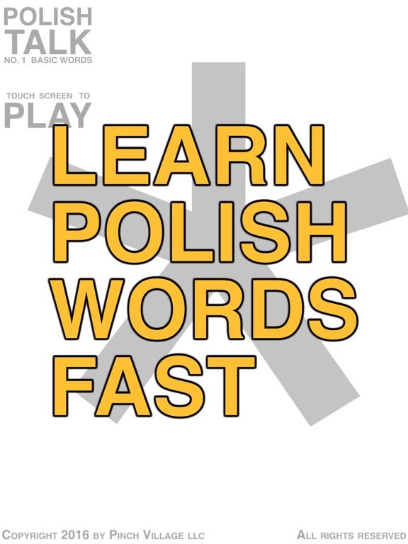 Polish Talk game screenshot
