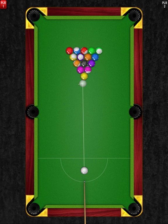 Pool game screenshot