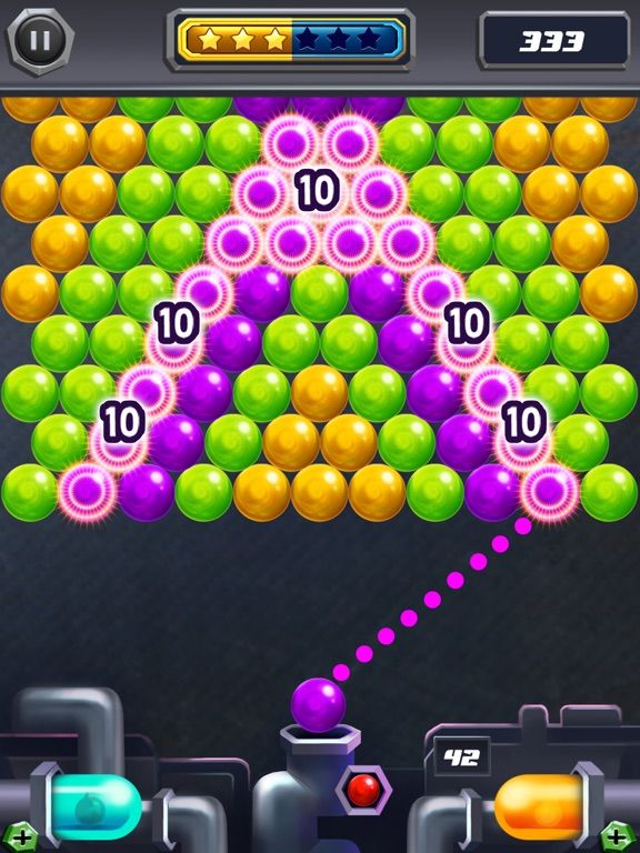 Power Pop Bubble Shooter Mania game screenshot