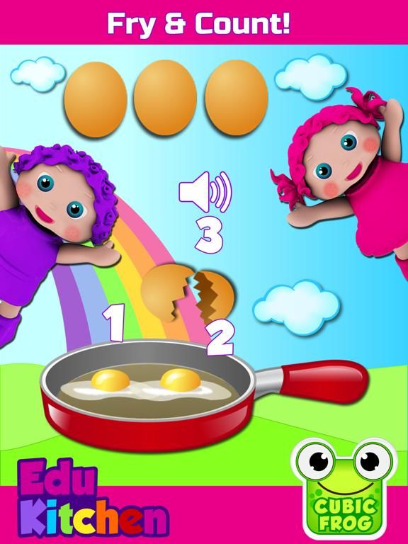 Preschool EduKitchen-Free Amazing Early Learning Fun Educational Games for Toddlers and Preschoolers in the Kitchen game screenshot