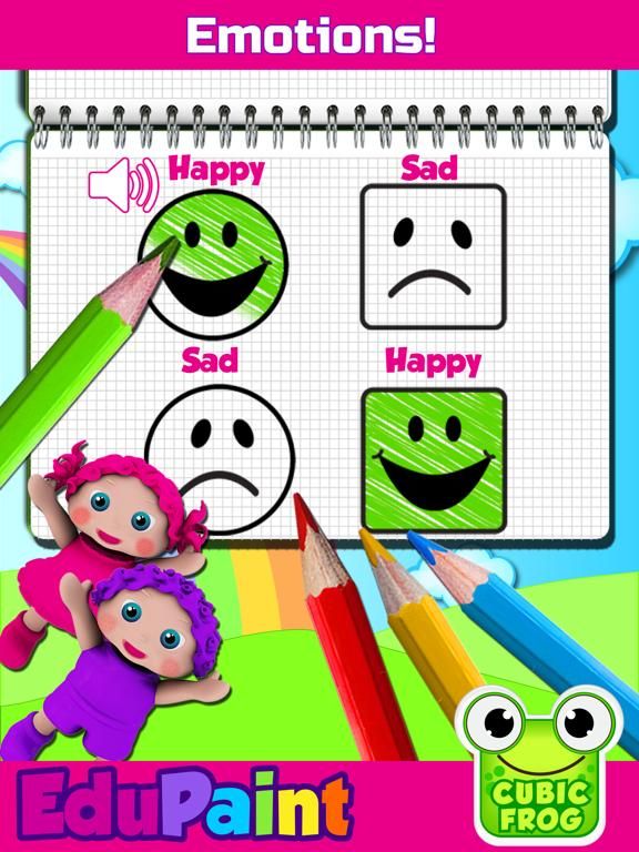 Preschool EduPaint game screenshot
