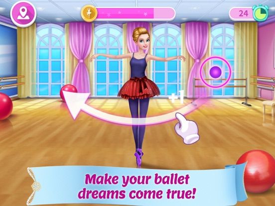 Pretty Ballerina game screenshot
