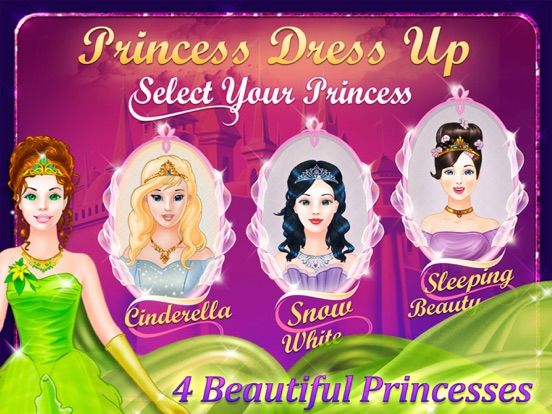 Princess Dress-Up game screenshot