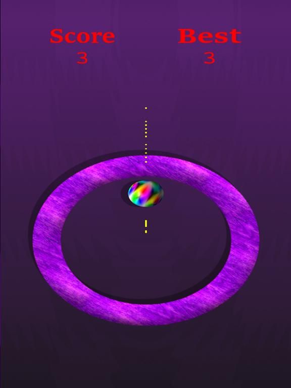 Purple Gravity Circle game screenshot