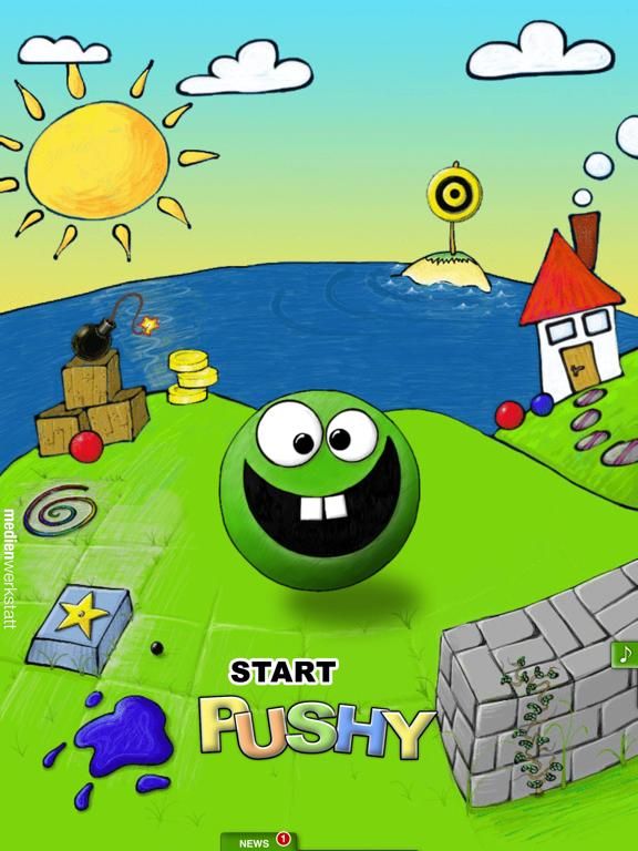 PUSHY game screenshot