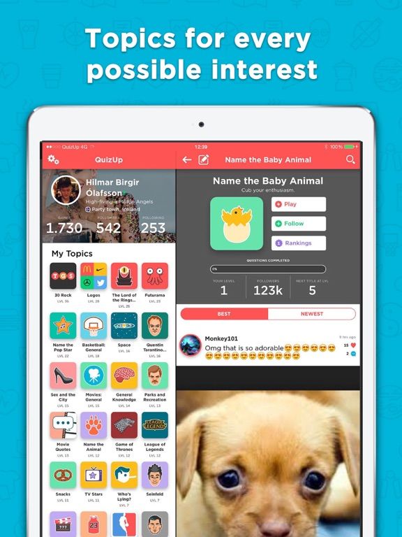 QuizUp: The biggest trivia game in the world