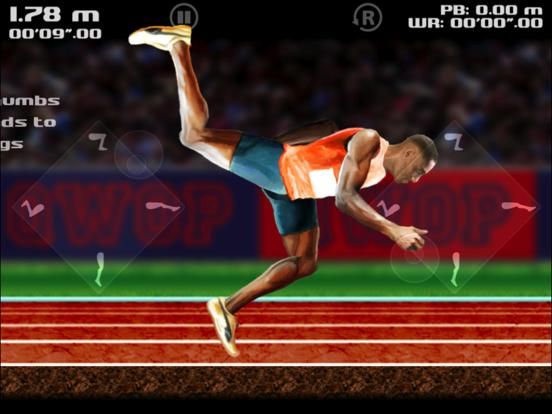 QWOP for iOS game screenshot