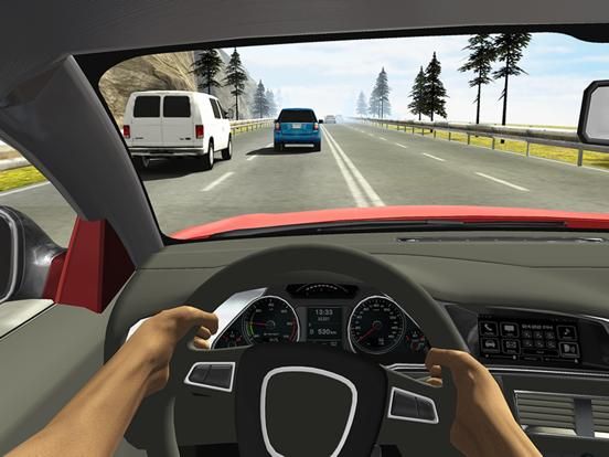 Racing in Car game screenshot