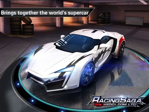 Racing Saga game screenshot