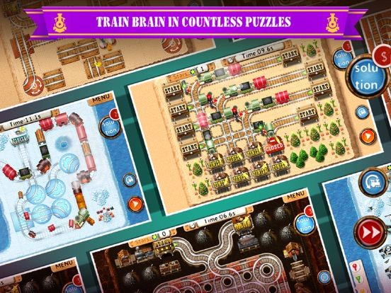 Rail Maze 2 game screenshot
