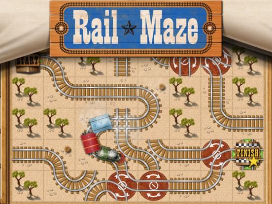 Rail Maze game screenshot