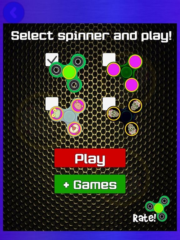 Real Fidget Spinner Simulator game screenshot