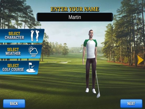 Real Golf Master 3D game screenshot