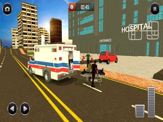 Realistic Ambulance 2017 game screenshot