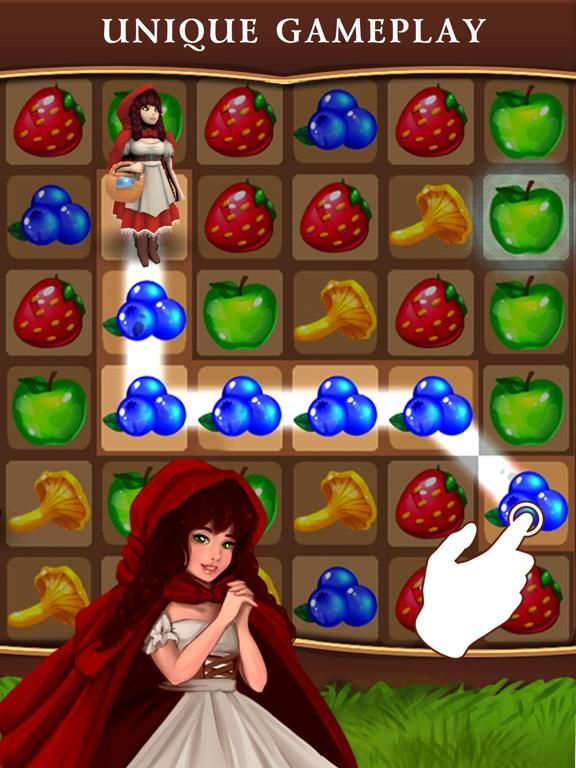 Red Riding Hood: Match & Catch game screenshot