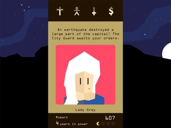 Reigns game screenshot