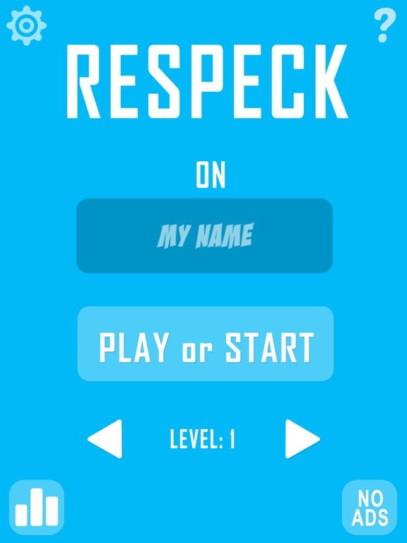 Respeck on my Name game screenshot