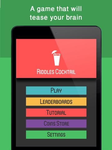 Riddles Cocktail game screenshot