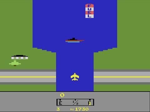 River Raid Classic game screenshot