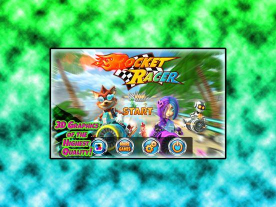 Rocket Racer R game screenshot