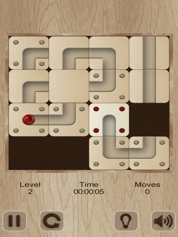 Roll the labyrinth ball (ad-free) game screenshot