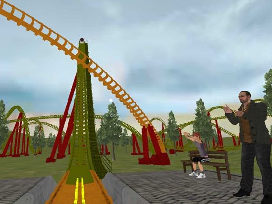 Roller Coaster Sim Tycoon VR game screenshot