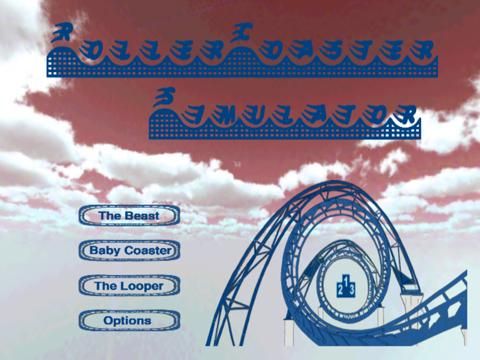 Roller Coaster Simulator game screenshot