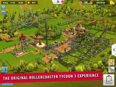 RollerCoaster Tycoon 3 game screenshot