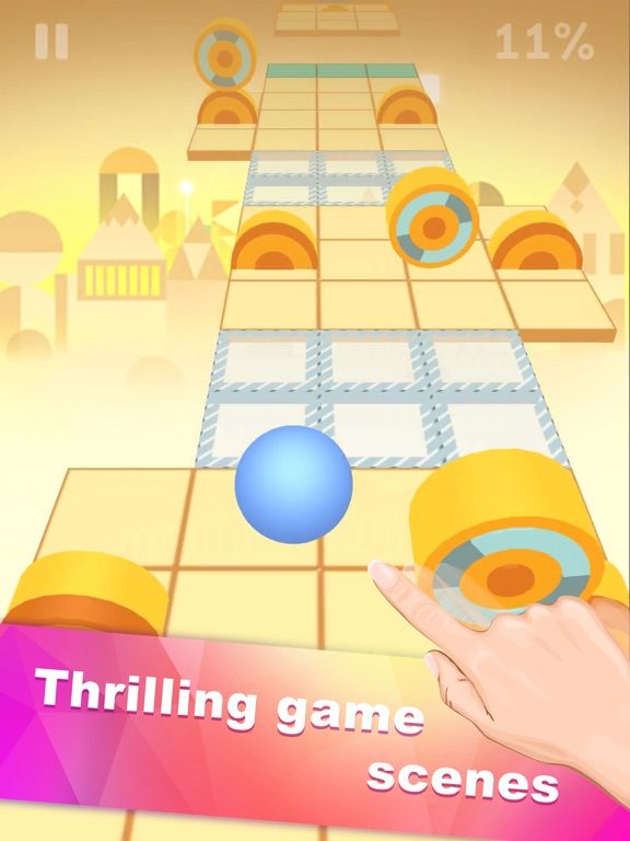 Rolling Sky game screenshot