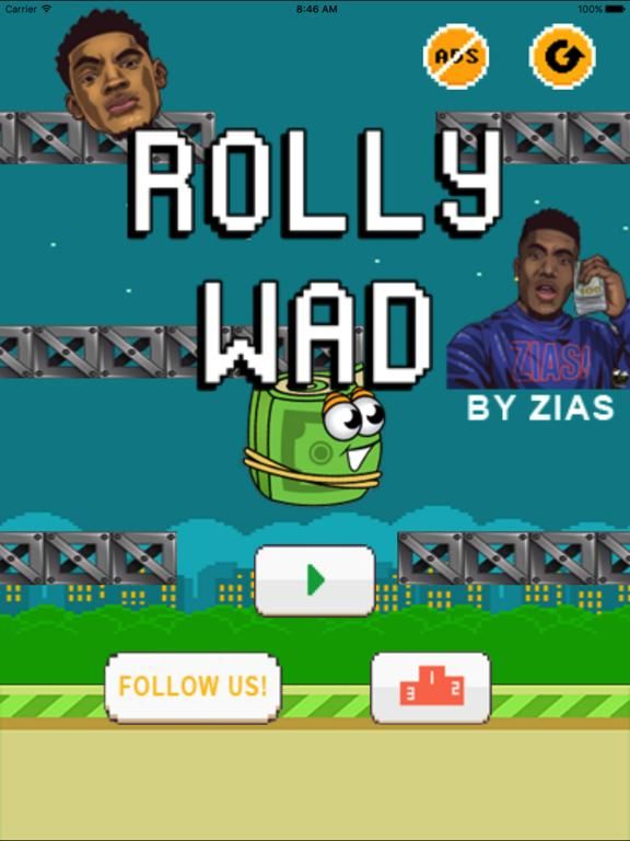 Rolly Wad game screenshot