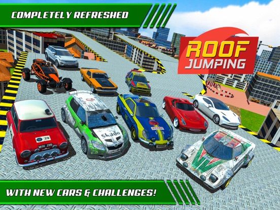 Roof Jumping Stunt Driving Parking Simulator
