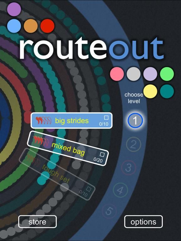 Route-Out game screenshot