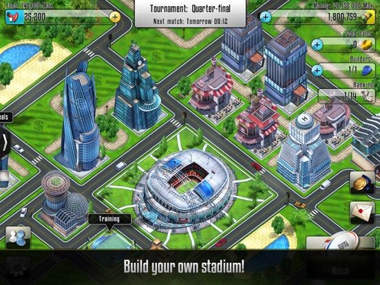 Rugby Manager game screenshot