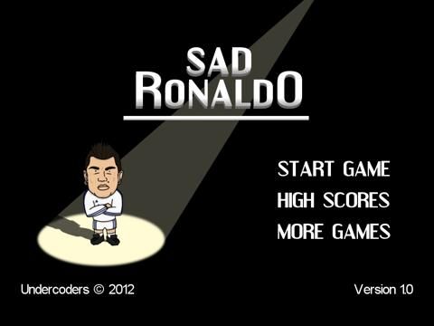 Sad Ronaldo