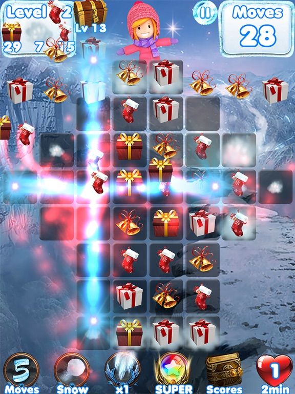 Santa Girl game screenshot