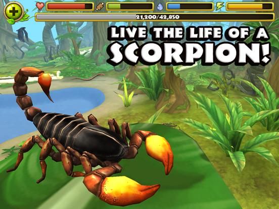 Scorpion Simulator game screenshot