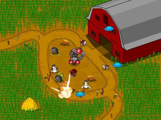 Shopping Cart Defense game screenshot