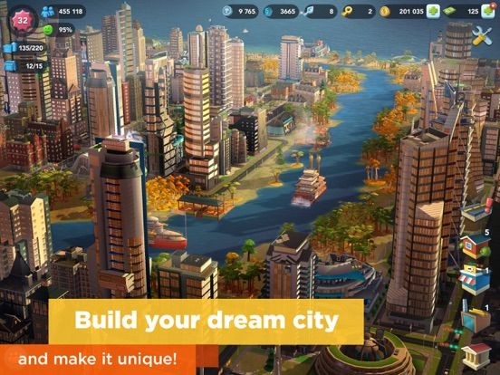 SimCity BuildIt game screenshot