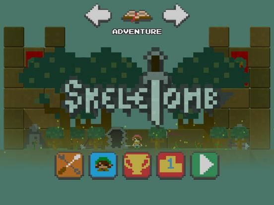 Skeletomb game screenshot