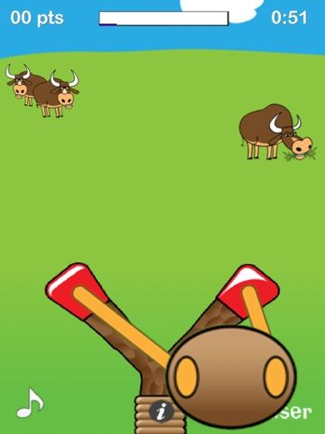 Slingshot Cowboy game screenshot