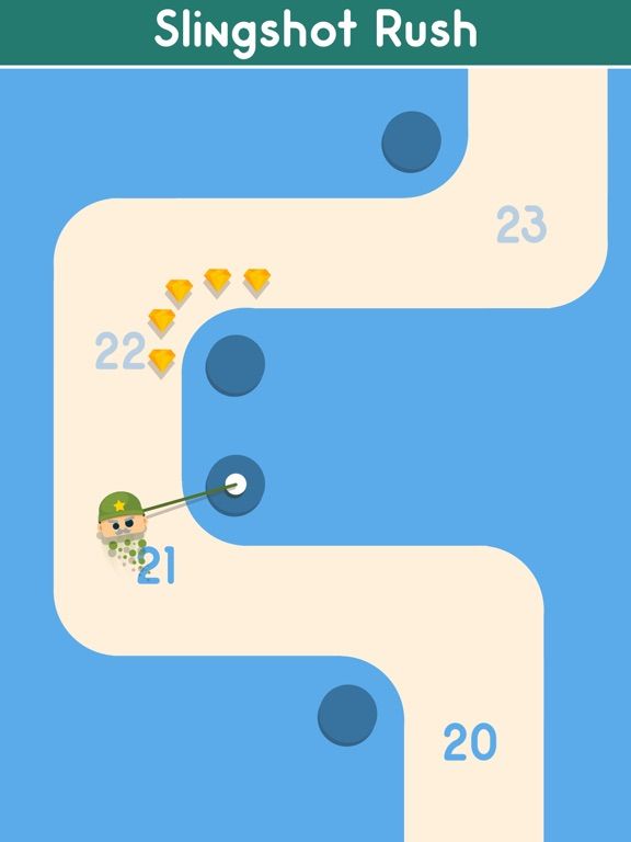 Slingshot Rush game screenshot