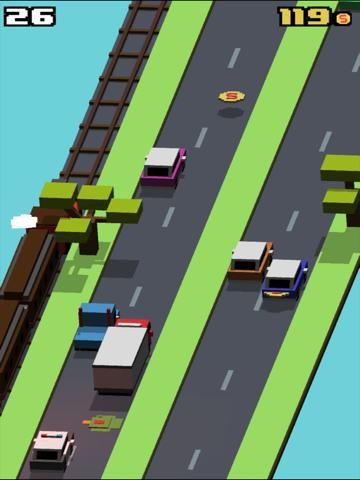 Smashy Road game screenshot