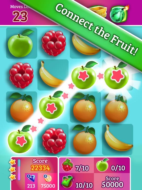 Smoothie Swipe game screenshot